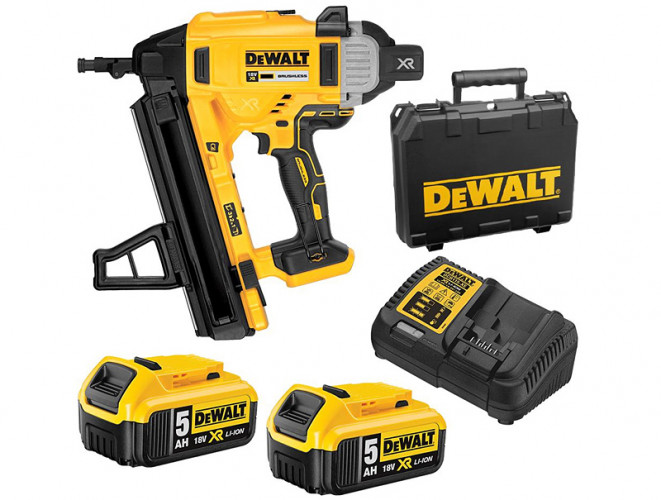 Аккумуляторный гвоздезабиватель DeWALT DCN890P2