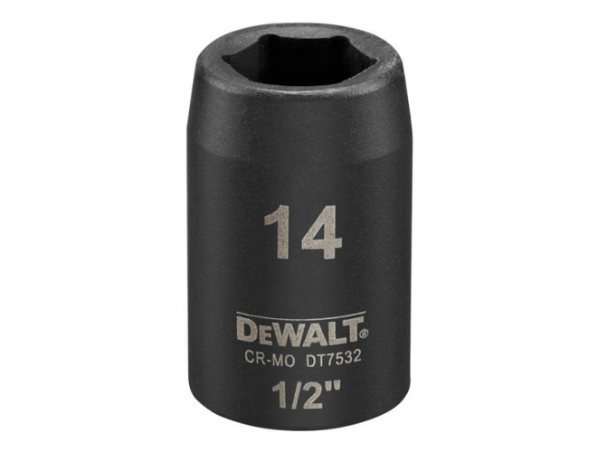 Головка торцевая ударная короткая IMPACT DeWALT DT7532