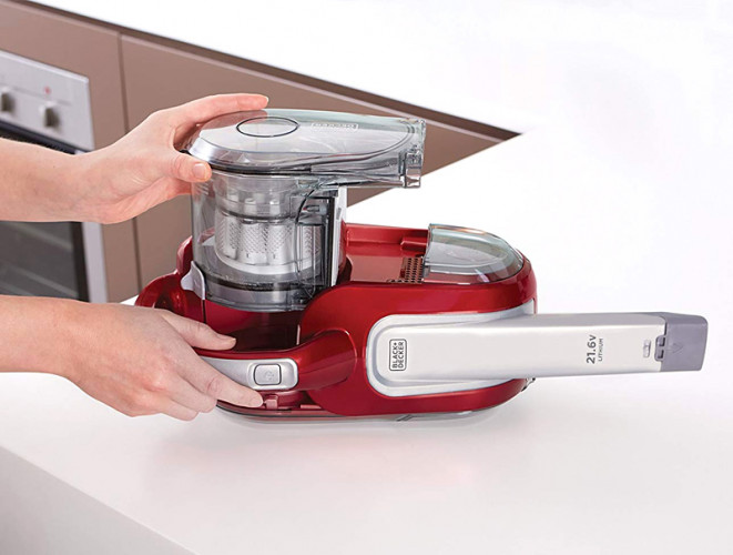 Пылесос-электровеник BLACK&DECKER HVFE2150LR