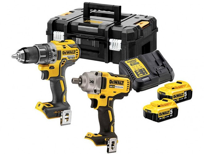 Набор аккумуляторного инструмента DeWALT DCK2077P2T