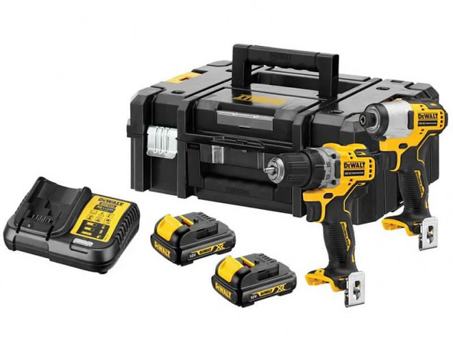 Набор аккумуляторного инструмента DeWALT DCK2110C2T