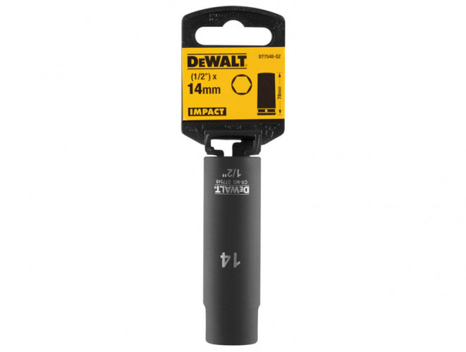 Головка торцевая ударная удлинённая IMPACT DeWALT DT7548