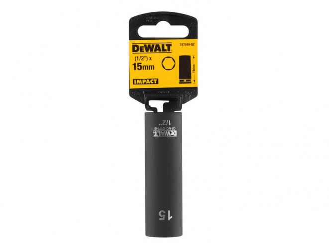 Головка торцевая ударная удлинённая IMPACT DeWALT DT7549