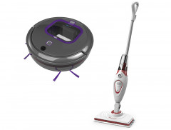 Робот-пылесос+паровая швабра BLACK&amp;DECKER RVA420BP+BDS1616R