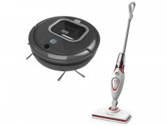 Робот-пылесос+паровая швабра BLACK&amp;DECKER RVA425B+BDS1616R