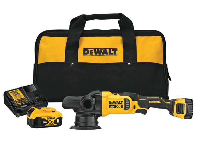 Аккумуляторная полировальная машина DeWALT DCM848P2