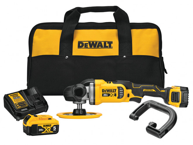 Аккумуляторная полировальная машина DeWALT DCM849P2