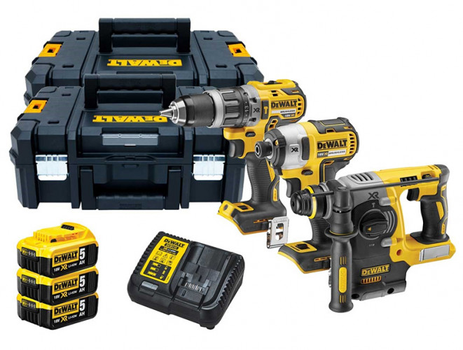 Набор аккумуляторного инструмента DeWALT DCK368P3T