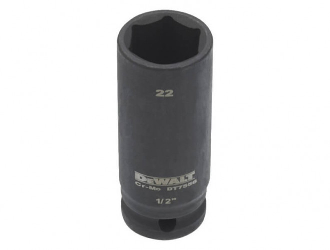 Головка торцевая ударная удлинённая IMPACT DeWALT DT7556