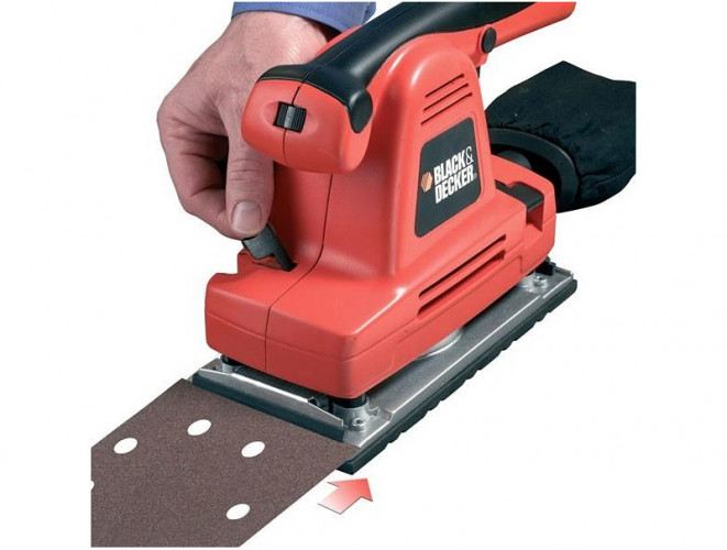 Виброшлифмашина BLACK&DECKER KA274EKA