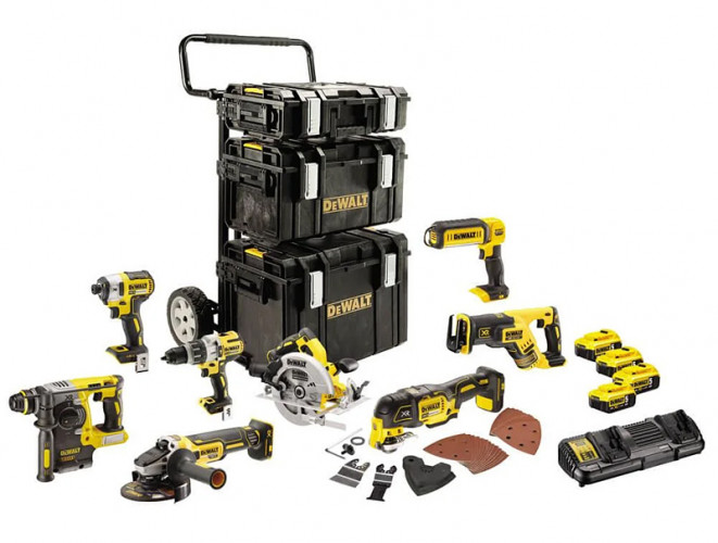 Набор аккумуляторного инструмента DeWALT DCK856P4