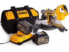 Аккумуляторная торцовочная пила DeWALT DCS777T2