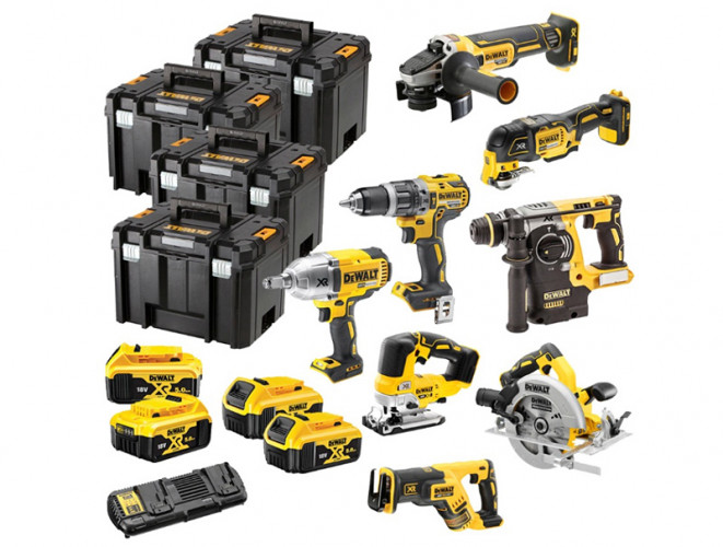 Набор аккумуляторного инструмента DeWALT DCK865P4T