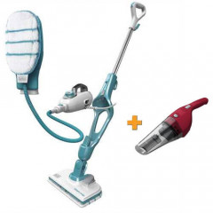 Паровая швабра+пылесос BLACK&amp;DECKER FSMH13101SM+NVB115WA