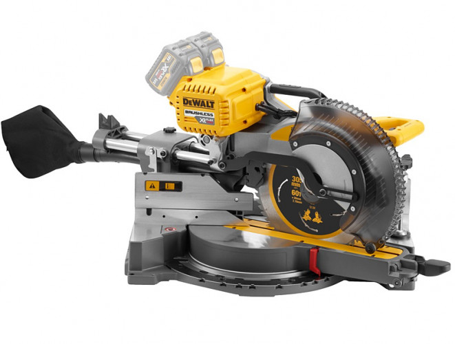 Аккумуляторная торцовочная пила DeWALT DHS780N