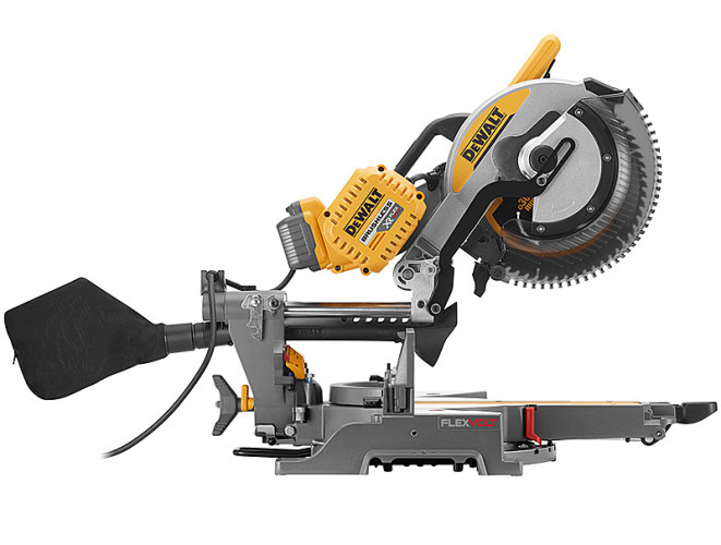 Аккумуляторная торцовочная пила DeWALT DHS780T2A