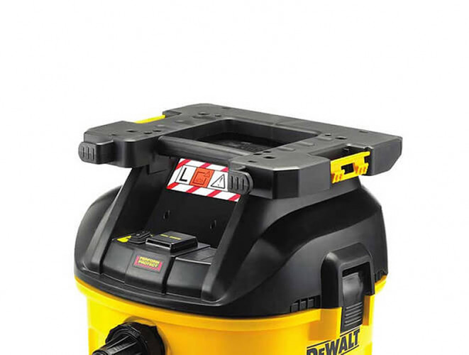 Стойка для крепления ящика TSTAK на пылесос DeWALT DWV9500