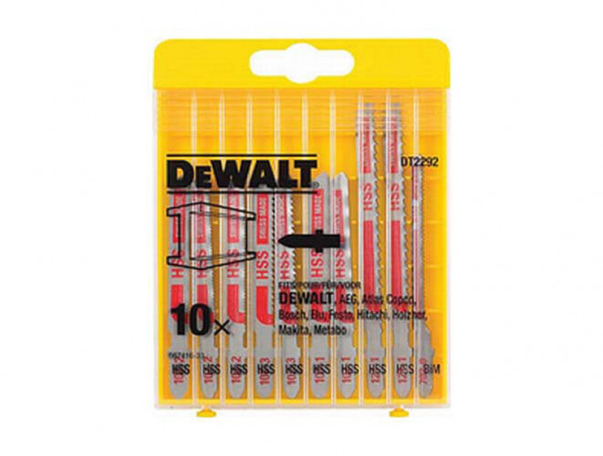 Набор полотен для лобзиков DeWALT DT2292