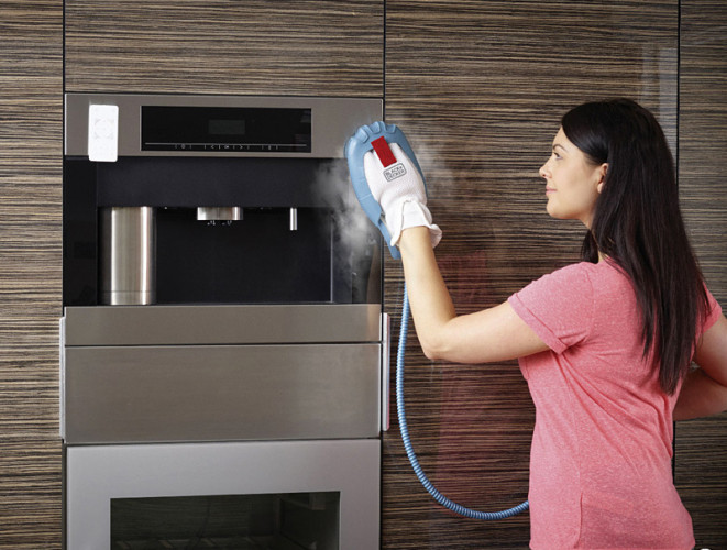 Пароочиститель+пылесос BLACK&DECKER FSH10SMP+NVB115WA