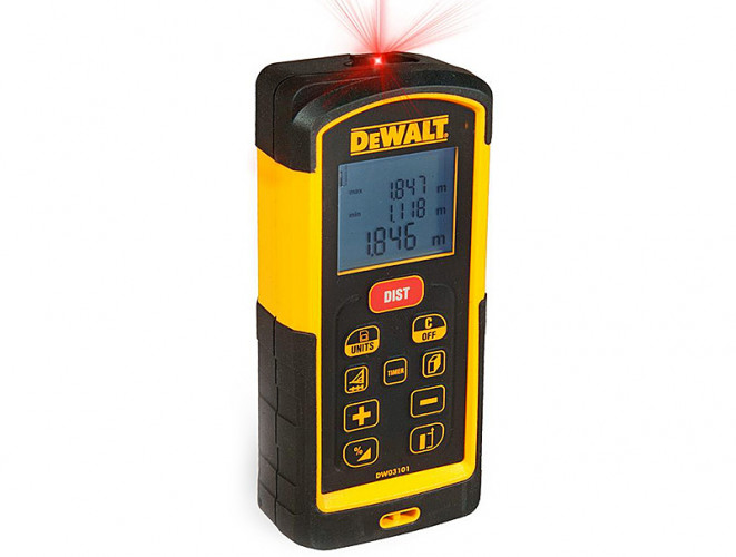 Дальномер лазерный DeWALT DW03101