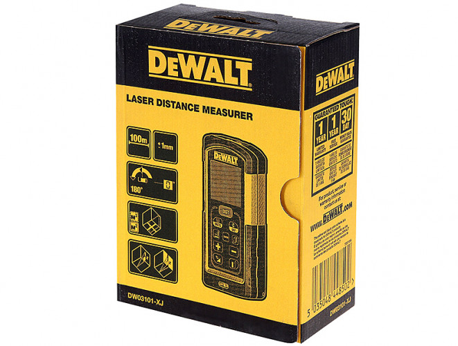 Дальномер лазерный DeWALT DW03101