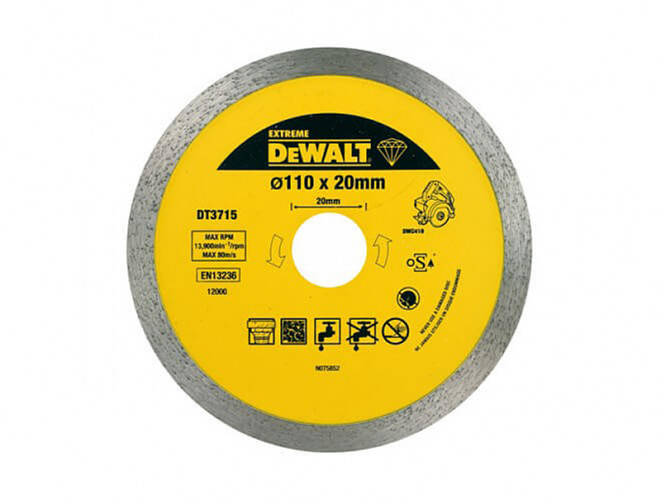 Диск алмазный DeWALT DT3715
