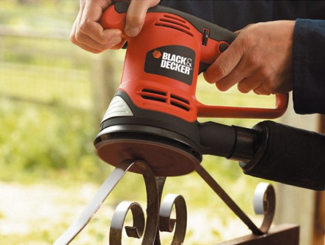 Эксцентриковая шлифмашина BLACK&DECKER KA191EK
