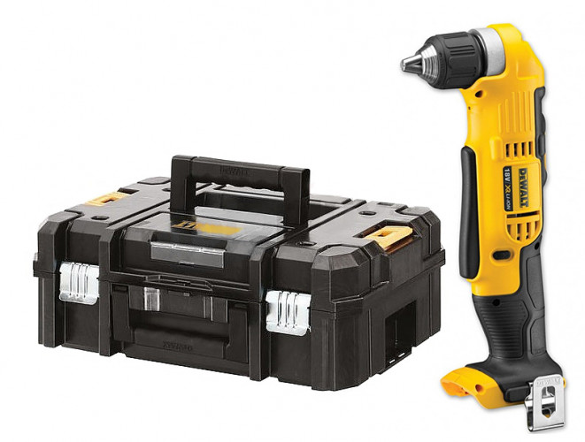 Аккумуляторная угловая дрель DeWALT DCD740NT