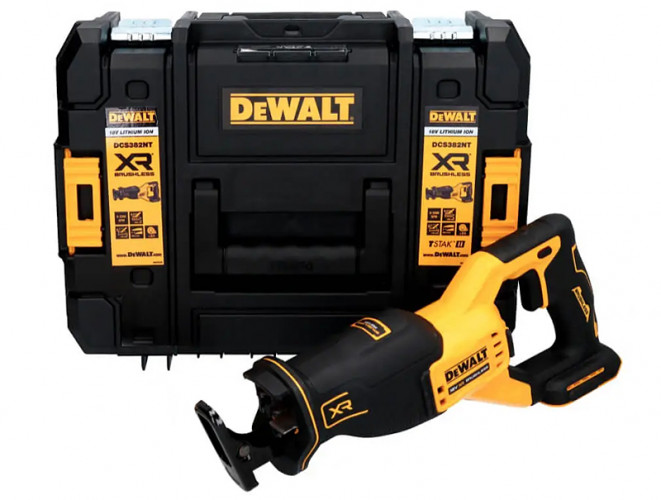 Аккумуляторная ножовка DeWALT DCS382NT