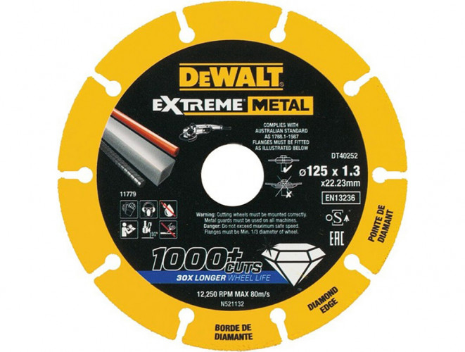 Диск алмазный DeWALT DT40252