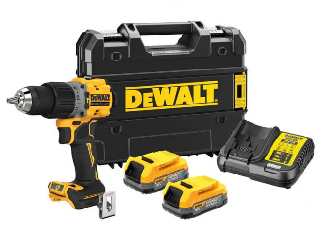 Аккумуляторная ударная дрель-шуруповерт DeWALT DCD805E2T