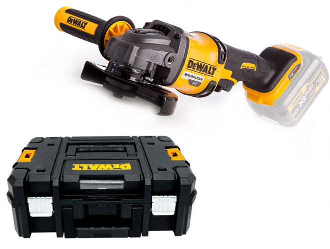 Аккумуляторная угловая шлифмашина 125 мм DeWALT DCG414NT