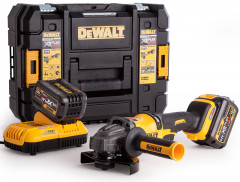 Аккумуляторная угловая шлифмашина 125 мм DeWALT DCG414T2