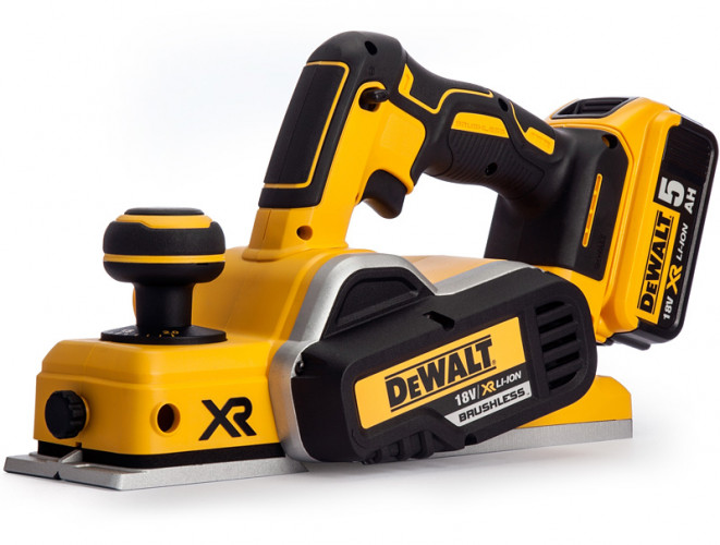 Аккумуляторный рубанок DeWALT DCP580P2