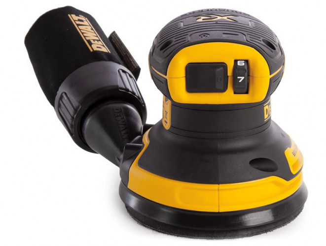 Аккумуляторная эксцентриковая шлифмашина DeWALT DCW210P2