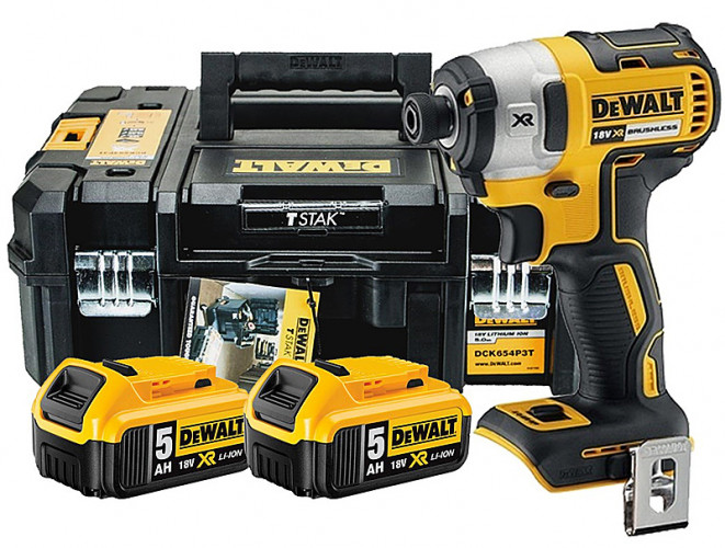 Аккумуляторный ударный винтоверт DeWALT DCF887P2