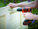 Аккумуляторная дрель-шуруповерт BLACK&DECKER BDCDD12B
