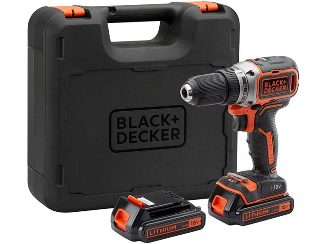 Аккумуляторная дрель-шуруповерт BLACK&DECKER BL186KB