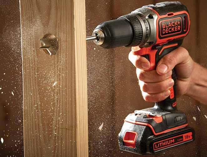 Аккумуляторная дрель-шуруповерт BLACK&DECKER BL186KB