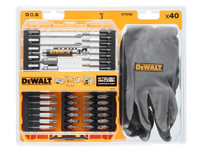 Набор бит и насадок DeWALT DT70700 (40 шт.)