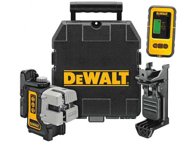 Лазер самовыравнивающийся 3-х плоскостной DeWALT DW089KD