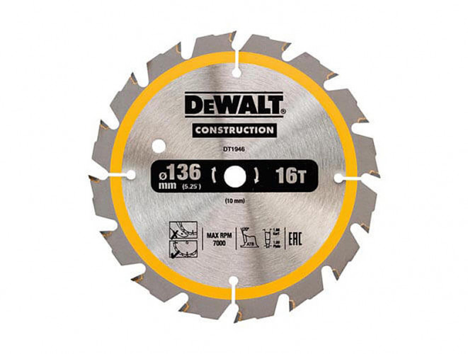 Пильный диск Construction DeWALT DT1946