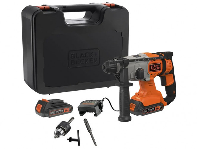 Аккумуляторный перфоратор BLACK&DECKER BCD900E2K
