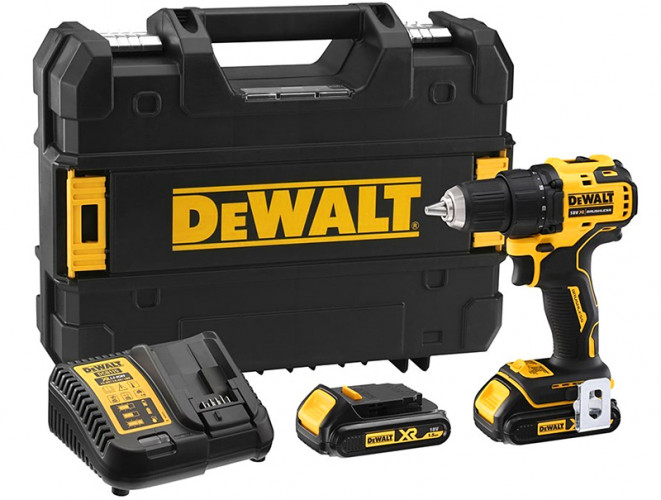 Аккумуляторная дрель-шуруповерт DeWALT DCD708S2T