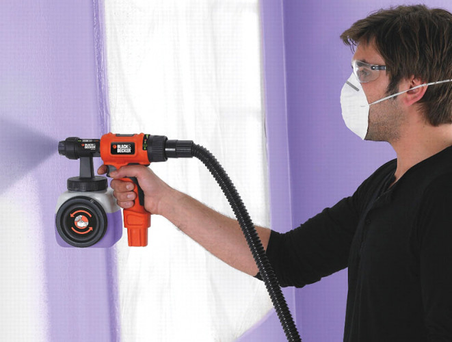 Краскопульт BLACK&DECKER HVLP400
