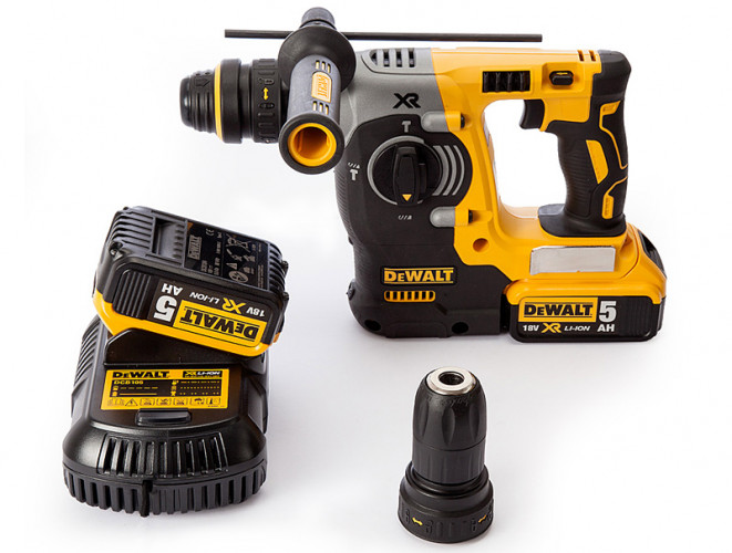 Аккумуляторный перфоратор DeWALT DCH274P2