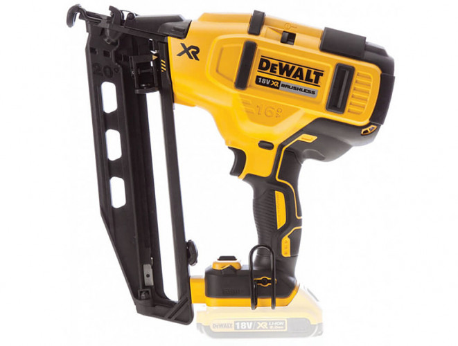 Аккумуляторный гвоздезабиватель DeWALT DCN660NT