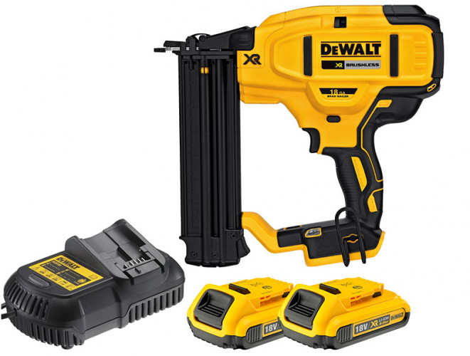 Аккумуляторный гвоздезабиватель DeWALT DCN680D2