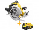Аккумуляторная дисковая пила DeWALT DCS570N+DCB184