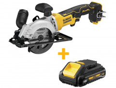 Аккумуляторная дисковая пила DeWALT DCS571NT+DCB187